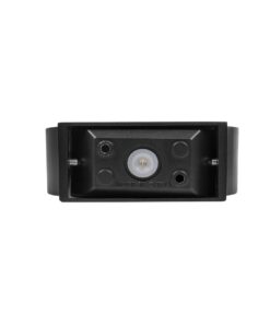 kelvo® AURA KLV-101-0113 Φωτιστικό Τοίχου / Απλίκα LED 7W 875lm 45° AC 220-240V Αδιάβροχο IP65 Θερμό Λευκό 2700K – Bridgelux COB Chip & TÜV SÜD Driver – Μαύρο Ματ – Μ15 x Π13 x Υ4.5cm – 5 Χρόνια Εγγύηση