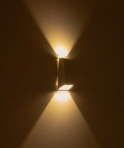 kelvo® FLUX KLV-101-0121 Φωτιστικό Τοίχου / Απλίκα LED 6W 750lm 30° AC 220-240V Αδιάβροχο IP65 Θερμό Λευκό 2700K – Bridgelux COB Chip & TÜV SÜD Driver – Λευκό Ματ – Μ5 x Π8.5 x Υ17cm – 5 Χρόνια Εγγύηση