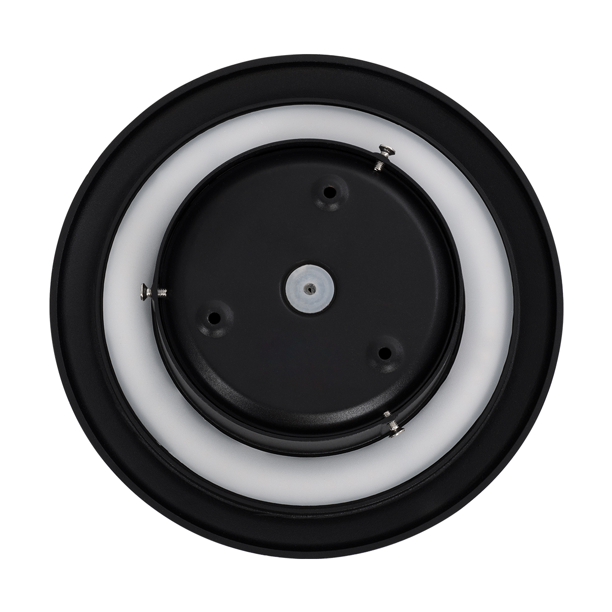 GLOBOSTAR® HELIO-R 60660 Μοντέρνο Φωτιστικό Τοίχου - Απλίκα LED 10W 1000lm 120° AC 220-240V Αδιάβροχο IP65 Θερμό Λευκό 2700K - Lumileds SMD Chip & TÜV SÜD Driver - Μαύρο Ματ - Μ21 x Π21 x Υ5cm - 5 Χρόνια Εγγύηση - Image 5