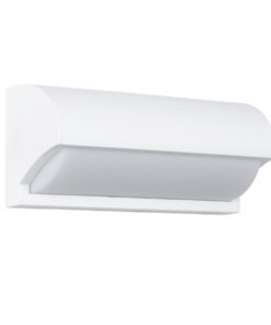Alternative view of GLOBOSTAR® HORIZON 60691 Μοντέρνο Φωτιστικό Τοίχου - Απλίκα LED 15W 1575lm 120° AC 220-240V Αδιάβροχο IP65 Φυσικό Λευκό 4500K - Bridgelux SMD Chip - Λευκό Ματ - Μ23.5 x Π11 x Υ10cm - 3 Χρόνια Εγγύηση