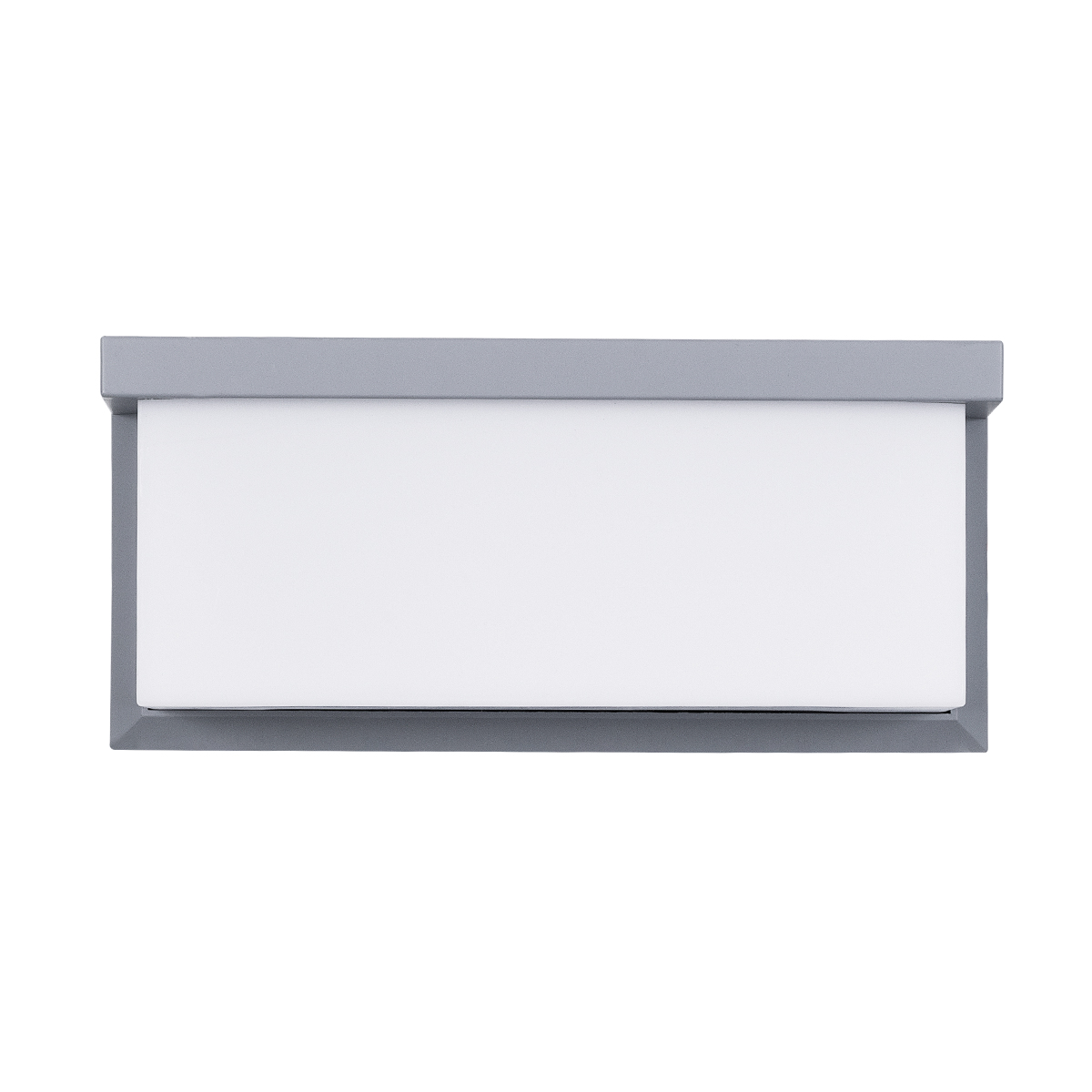 GLOBOSTAR® CITYSCAPE 60698 Μοντέρνο Φωτιστικό Τοίχου - Απλίκα LED 18W 1890lm 120° AC 220-240V Αδιάβροχο IP65 Φυσικό Λευκό 4500K - Bridgelux SMD Chip - Γκρι Ματ - Μ23.5 x Π11 x Υ10cm - 3 Χρόνια Εγγύηση - Image 3