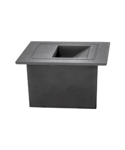 kelvo® STEPART KLV-101-0078 Χωνευτό Φωτιστικό Σκαλοπατιού / Διαδρόμου LED 3W 375lm 45° AC 220-240V Αδιάβροχο IP65 Θερμό Λευκό 2700K – Lumileds SMD Chip & TÜV SÜD Driver – Γκρι Ανθρακί Ματ – Μ8.5 x Π5 x Υ8.5cm / Q6.7 x 6.7cm – 5 Χρόνια Εγγύηση