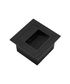 kelvo® STEPART KLV-101-0077 Χωνευτό Φωτιστικό Σκαλοπατιού / Διαδρόμου LED 3W 375lm 45° AC 220-240V Αδιάβροχο IP65 Θερμό Λευκό 2700K – Lumileds SMD Chip & TÜV SÜD Driver – Μαύρο Ματ – Μ8.5 x Π5 x Υ8.5cm / Q6.7 x 6.7cm – 5 Χρόνια Εγγύηση
