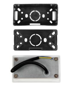 kelvo® STEPART KLV-101-0082 Χωνευτό Φωτιστικό Σκαλοπατιού / Διαδρόμου LED 3W 375lm 45° AC 220-240V Αδιάβροχο IP65 Θερμό Λευκό 2700K – Lumileds SMD Chip & TÜV SÜD Driver – Λευκό Ματ – Μ10.5 x Π4.5 x Υ6cm / Q9.1 x 4.5cm – 5 Χρόνια Εγγύηση