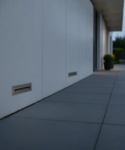 kelvo® STEPART KLV-101-0087 Χωνευτό Φωτιστικό Σκαλοπατιού / Διαδρόμου LED 4W 500lm 45° AC 220-240V Αδιάβροχο IP65 Θερμό Λευκό 2700K – Lumileds SMD Chip & TÜV SÜD Driver – Γκρι Ανθρακί Ματ – Μ21 x Π5.5 x Υ6.5cm / Q20.3 x 5.6cm – 5 Χρόνια Εγγύηση