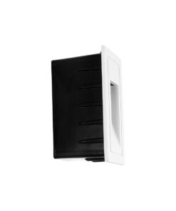 kelvo® STEPART KLV-101-0091 Χωνευτό Φωτιστικό Σκαλοπατιού / Διαδρόμου LED 3W 375lm 45° AC 220-240V Αδιάβροχο IP65 Θερμό Λευκό 2700K – Lumileds SMD Chip & TÜV SÜD Driver – Λευκό Ματ – Μ6 x Π5.5 x Υ10cm / Q5 x 9.6cm – 5 Χρόνια Εγγύηση