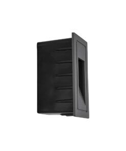 kelvo® STEPART KLV-101-0090 Χωνευτό Φωτιστικό Σκαλοπατιού / Διαδρόμου LED 3W 375lm 45° AC 220-240V Αδιάβροχο IP65 Θερμό Λευκό 2700K – Lumileds SMD Chip & TÜV SÜD Driver – Γκρι Ανθρακί Ματ – Μ6 x Π5.5 x Υ10cm / Q5 x 9.6cm – 5 Χρόνια Εγγύηση