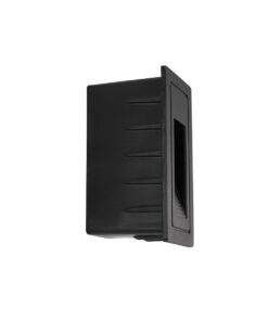 kelvo® STEPART KLV-101-0089 Χωνευτό Φωτιστικό Σκαλοπατιού / Διαδρόμου LED 3W 375lm 45° AC 220-240V Αδιάβροχο IP65 Θερμό Λευκό 2700K – Lumileds SMD Chip & TÜV SÜD Driver – Μαύρο Ματ – Μ6 x Π5.5 x Υ10cm / Q5 x 9.6cm – 5 Χρόνια Εγγύηση