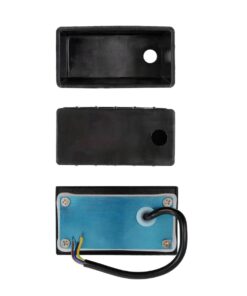 kelvo® STEPART KLV-101-0089 Χωνευτό Φωτιστικό Σκαλοπατιού / Διαδρόμου LED 3W 375lm 45° AC 220-240V Αδιάβροχο IP65 Θερμό Λευκό 2700K – Lumileds SMD Chip & TÜV SÜD Driver – Μαύρο Ματ – Μ6 x Π5.5 x Υ10cm / Q5 x 9.6cm – 5 Χρόνια Εγγύηση