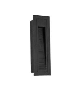 kelvo® STEPART KLV-101-0092 Χωνευτό Φωτιστικό Σκαλοπατιού / Διαδρόμου LED 3W 375lm 45° AC 220-240V Αδιάβροχο IP65 Θερμό Λευκό 2700K – Lumileds SMD Chip & TÜV SÜD Driver – Μαύρο Ματ – Μ6.5 x Π6.5 x Υ21cm / Q5.4 x 18.9cm – 5 Χρόνια Εγγύηση