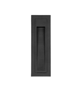 kelvo® STEPART KLV-101-0092 Χωνευτό Φωτιστικό Σκαλοπατιού / Διαδρόμου LED 3W 375lm 45° AC 220-240V Αδιάβροχο IP65 Θερμό Λευκό 2700K – Lumileds SMD Chip & TÜV SÜD Driver – Μαύρο Ματ – Μ6.5 x Π6.5 x Υ21cm / Q5.4 x 18.9cm – 5 Χρόνια Εγγύηση