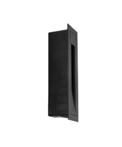 kelvo® STEPART KLV-101-0092 Χωνευτό Φωτιστικό Σκαλοπατιού / Διαδρόμου LED 3W 375lm 45° AC 220-240V Αδιάβροχο IP65 Θερμό Λευκό 2700K – Lumileds SMD Chip & TÜV SÜD Driver – Μαύρο Ματ – Μ6.5 x Π6.5 x Υ21cm / Q5.4 x 18.9cm – 5 Χρόνια Εγγύηση
