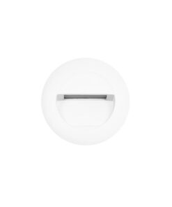 kelvo® STEPART KLV-101-0076 Χωνευτό Φωτιστικό Σκαλοπατιού / Διαδρόμου LED 3W 375lm 45° AC 220-240V Αδιάβροχο IP65 Θερμό Λευκό 2700K – Lumileds SMD Chip & TÜV SÜD Driver – Λευκό Ματ – Μ8.3 x Π4.5 x Υ8.3cm / Q6.6 x 6.6cm – 5 Χρόνια Εγγύηση