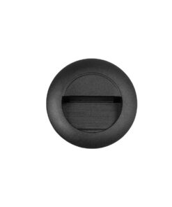 kelvo® STEPART KLV-101-0074 Χωνευτό Φωτιστικό Σκαλοπατιού / Διαδρόμου LED 3W 375lm 45° AC 220-240V Αδιάβροχο IP65 Θερμό Λευκό 2700K – Lumileds SMD Chip & TÜV SÜD Driver – Μαύρο Ματ – Μ8.3 x Π4.5 x Υ8.3cm / Q6.6 x 6.6cm – 5 Χρόνια Εγγύηση