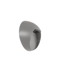 kelvo® STEPART KLV-101-0099 Φωτιστικό Σκαλοπατιού / Διαδρόμου LED 3W 375lm 45° AC 220-240V Αδιάβροχο IP65 Θερμό Λευκό 2700K – Lumileds SMD Chip & TÜV SÜD Driver – Γκρι Ανθρακί Ματ – Μ26 x Π5.5 x Υ13cm – 5 Χρόνια Εγγύηση