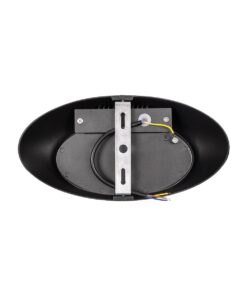 kelvo® STEPART KLV-101-0098 Φωτιστικό Σκαλοπατιού / Διαδρόμου LED 3W 375lm 45° AC 220-240V Αδιάβροχο IP65 Θερμό Λευκό 2700K – Lumileds SMD Chip & TÜV SÜD Driver – Μαύρο Ματ – Μ26 x Π5.5 x Υ13cm – 5 Χρόνια Εγγύηση