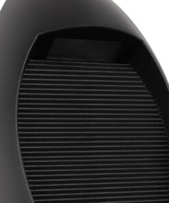 kelvo® STEPART KLV-101-0101 Φωτιστικό Σκαλοπατιού / Διαδρόμου LED 3W 375lm 45° AC 220-240V Αδιάβροχο IP65 Θερμό Λευκό 2700K – Lumileds SMD Chip & TÜV SÜD Driver – Μαύρο Ματ – Μ13 x Π5.5 x Υ26cm – 5 Χρόνια Εγγύηση