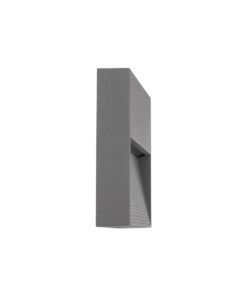 kelvo® STEPART KLV-101-0105 Φωτιστικό Σκαλοπατιού / Διαδρόμου LED 4W 500lm 45° AC 220-240V Αδιάβροχο IP65 Θερμό Λευκό 2700K – Lumileds SMD Chip & TÜV SÜD Driver – Γκρι Ανθρακί Ματ – Μ15 x Π3.5 x Υ15cm – 5 Χρόνια Εγγύηση