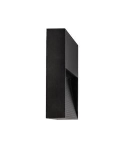kelvo® STEPART KLV-101-0104 Φωτιστικό Σκαλοπατιού / Διαδρόμου LED 4W 500lm 45° AC 220-240V Αδιάβροχο IP65 Θερμό Λευκό 2700K – Lumileds SMD Chip & TÜV SÜD Driver – Μαύρο Ματ – Μ15 x Π3.5 x Υ15cm – 5 Χρόνια Εγγύηση