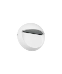 kelvo® STEPART KLV-101-0097 Φωτιστικό Σκαλοπατιού / Διαδρόμου LED 3W 375lm 45° AC 220-240V Αδιάβροχο IP65 Θερμό Λευκό 2700K – Lumileds SMD Chip & TÜV SÜD Driver – Λευκό Ματ – Μ16 x Π8 x Υ16cm – 5 Χρόνια Εγγύηση
