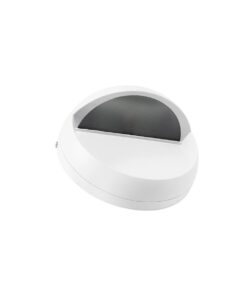 kelvo® STEPART KLV-101-0097 Φωτιστικό Σκαλοπατιού / Διαδρόμου LED 3W 375lm 45° AC 220-240V Αδιάβροχο IP65 Θερμό Λευκό 2700K – Lumileds SMD Chip & TÜV SÜD Driver – Λευκό Ματ – Μ16 x Π8 x Υ16cm – 5 Χρόνια Εγγύηση