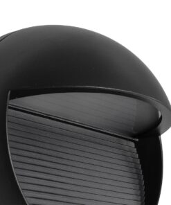 kelvo® STEPART KLV-101-0095 Φωτιστικό Σκαλοπατιού / Διαδρόμου LED 3W 375lm 45° AC 220-240V Αδιάβροχο IP65 Θερμό Λευκό 2700K – Lumileds SMD Chip & TÜV SÜD Driver – Μαύρο Ματ – Μ16 x Π8 x Υ16cm – 5 Χρόνια Εγγύηση