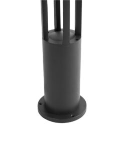 kelvo® GREMO KLV-101-0123 Φωτιστικό Κολωνάκι Κήπου LED 7W 875lm 45° AC 220-240V Αδιάβροχο IP65 Θερμό Λευκό 2700K – Bridgelux COB Chip & TÜV SÜD Driver – Γκρι Ανθρακί Ματ – Μ15.5 x Π15.5 x Υ80cm – 5 Χρόνια Εγγύηση