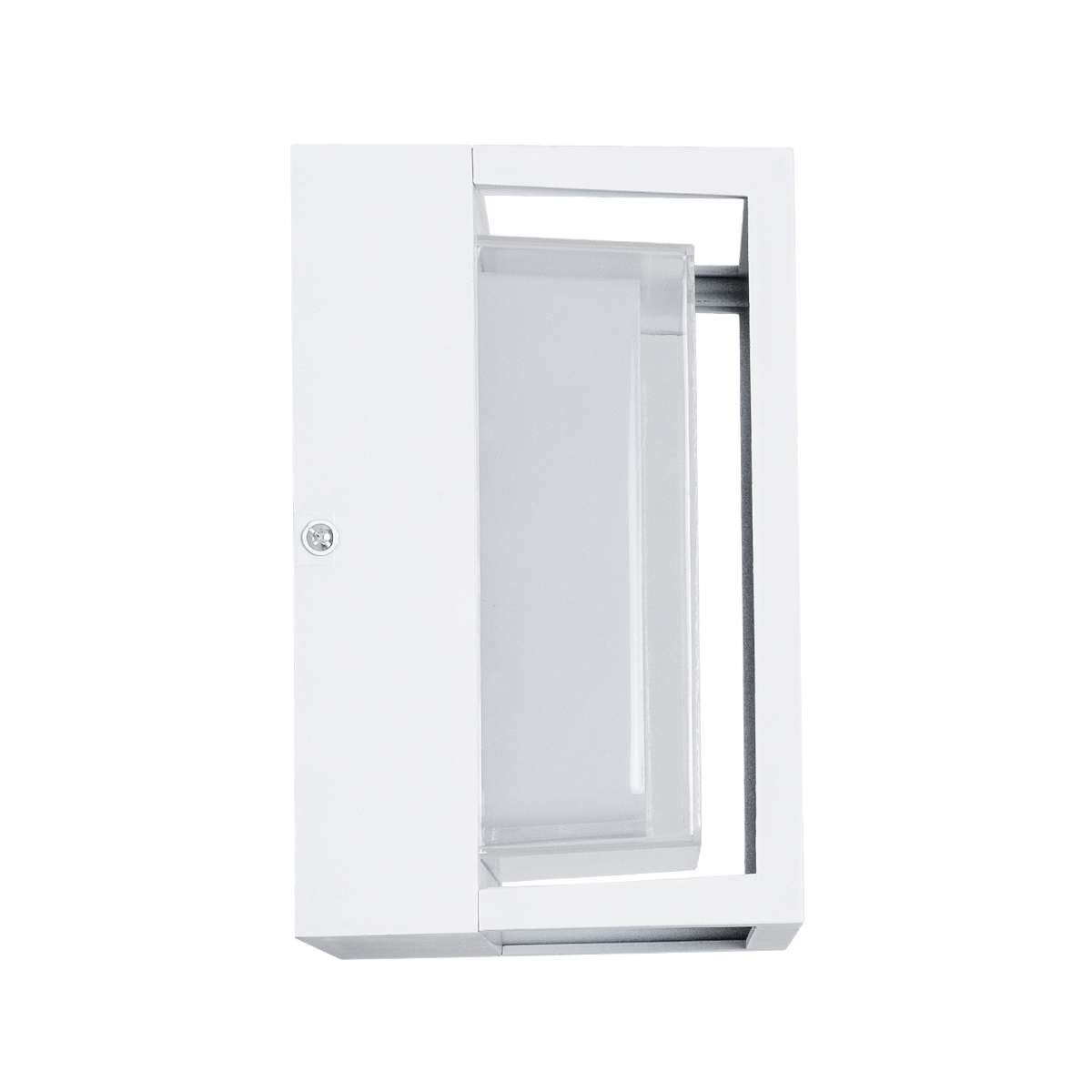 GLOBOSTAR® MAJESTIC 60775 Μοντέρνο Φωτιστικό Τοίχου - Απλίκα LED 10W 1050lm 120° AC 220-240V Αδιάβροχο IP65 Φυσικό Λευκό 4500K - Bridgelux SMD Chip - Λευκό Ματ - Μ17 x Π17 x Υ9cm - 3 Χρόνια Εγγύηση - Image 4