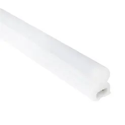 GLOBOSTAR® TUBO 60784 Γραμμικό Επεκτεινόμενο Φωτιστικό T5 30cm LED 5.5W 550lm 180° AC 220-240V IP20 Ψυχρό Λευκό 6000K - Lumileds SMD Chip - Λευκό Γαλακτερό - Μ30 x Π2.2 x Υ3.5cm - 3 Χρόνια Εγγύση