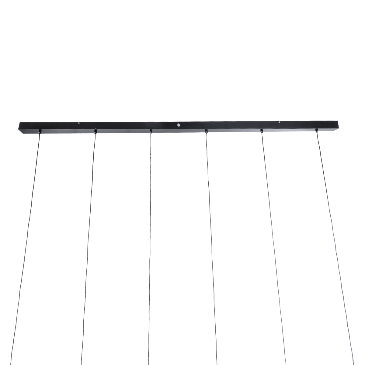GLOBOSTAR® ZANE 60937 Μοντέρνο Κρεμαστό Φωτιστικό Οροφής LED 100W 11200lm 120° AC 220-240V IP20 Ρυθμιζόμενο Λευκό CCT με Χειριστήριο από 2700K έως 6000K Dimmable - Lumileds SMD Chip - Μαύρο Ματ & Χρυσό - Μ160 x Π15 x Υ20cm - 3 Χρόνια Εγγύηση - Image 9
