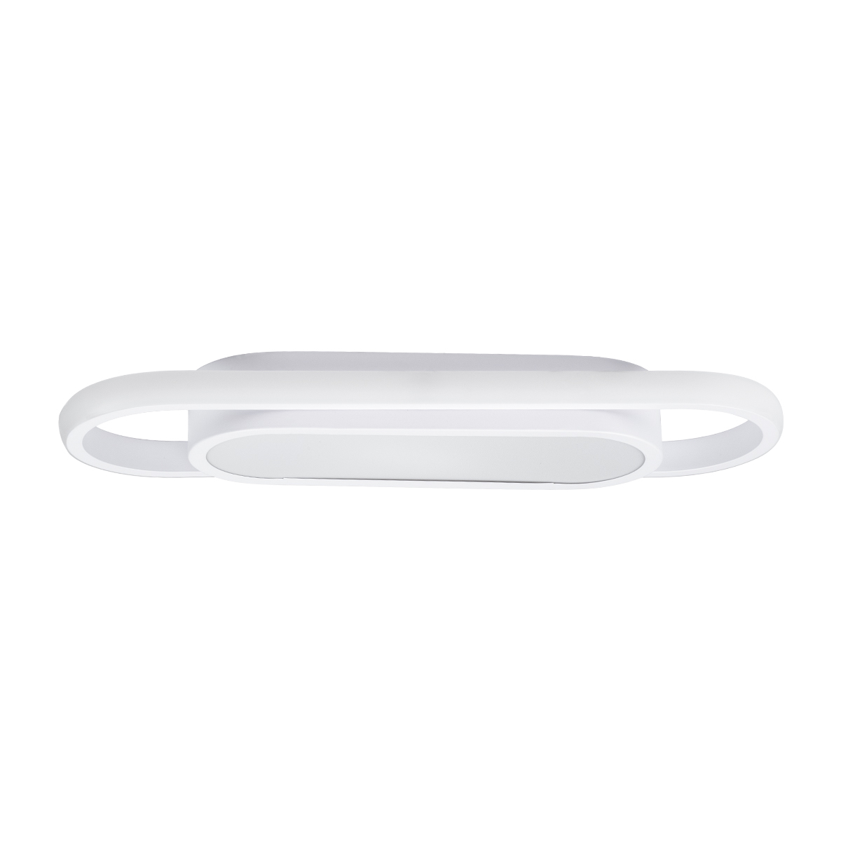 GLOBOSTAR® IGOR 61217 Μοντέρνο Φωτιστικό Οροφής LED 24W 2880lm 210° AC 220-240V IP20 Ρυθμιζόμενο Λευκό CCT με On/Off 2700K/4500K/6000K - Lumileds SMD Chip - Λευκό Ματ - Μ41 x Π13 x Υ4.5cm - 3 Χρόνια Εγγύηση - Image 4