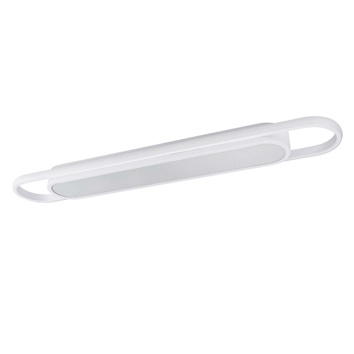 GLOBOSTAR® IGOR 61219 Μοντέρνο Φωτιστικό Οροφής LED 48W 5760lm 210° AC 220-240V IP20 Ρυθμιζόμενο Λευκό CCT με On/Off 2700K/4500K/6000K - Lumileds SMD Chip - Λευκό Ματ - Μ81 x Π13 x Υ4.5cm - 3 Χρόνια Εγγύηση - Image 3