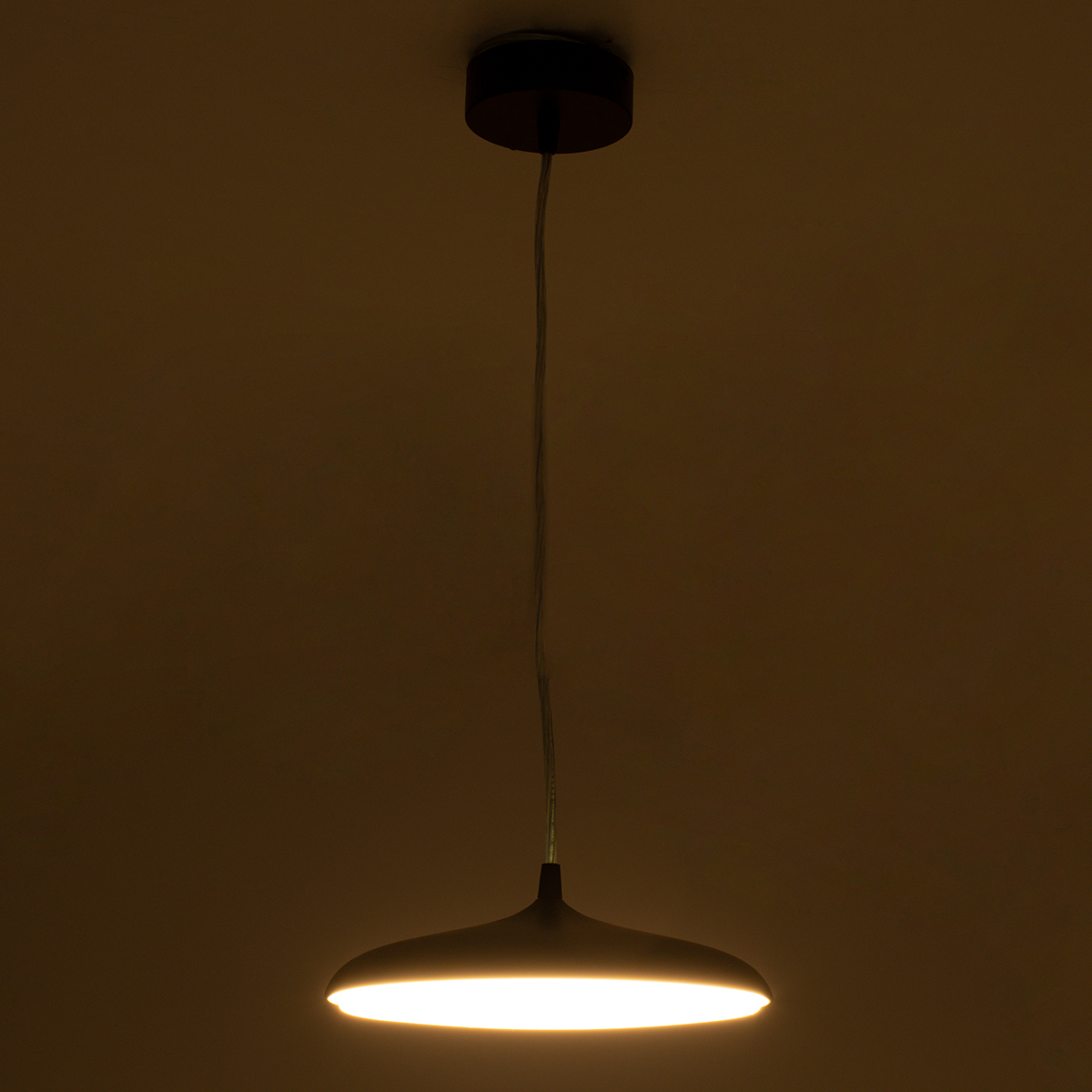 GLOBOSTAR® BARON 61253 Μοντέρνο Κρεμαστό Φωτιστικό Οροφής LED 12W 1440lm 120° AC 220-240V IP20 Ρυθμιζόμενο Λευκό CCT με On/Off 2700K/4500K/6000K - Lumileds SMD Chip - Ροζ Χρυσό - Μ25 x Π25 x Υ8cm - 3 Χρόνια Εγγύηση - Image 8