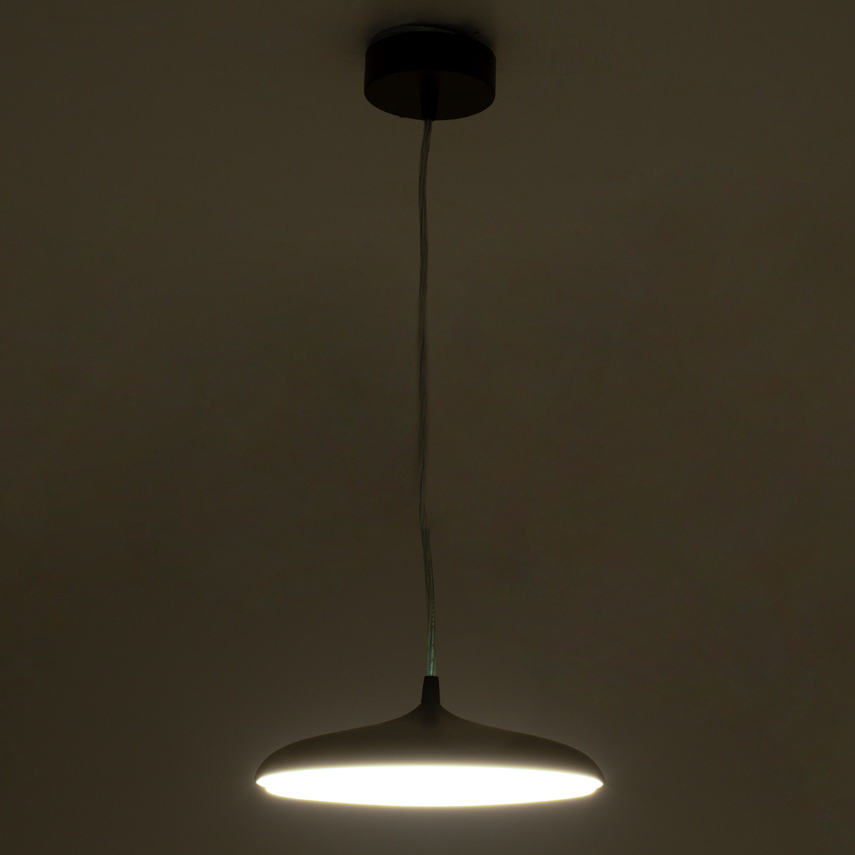 GLOBOSTAR® BARON 61253 Μοντέρνο Κρεμαστό Φωτιστικό Οροφής LED 12W 1440lm 120° AC 220-240V IP20 Ρυθμιζόμενο Λευκό CCT με On/Off 2700K/4500K/6000K - Lumileds SMD Chip - Ροζ Χρυσό - Μ25 x Π25 x Υ8cm - 3 Χρόνια Εγγύηση - Image 9