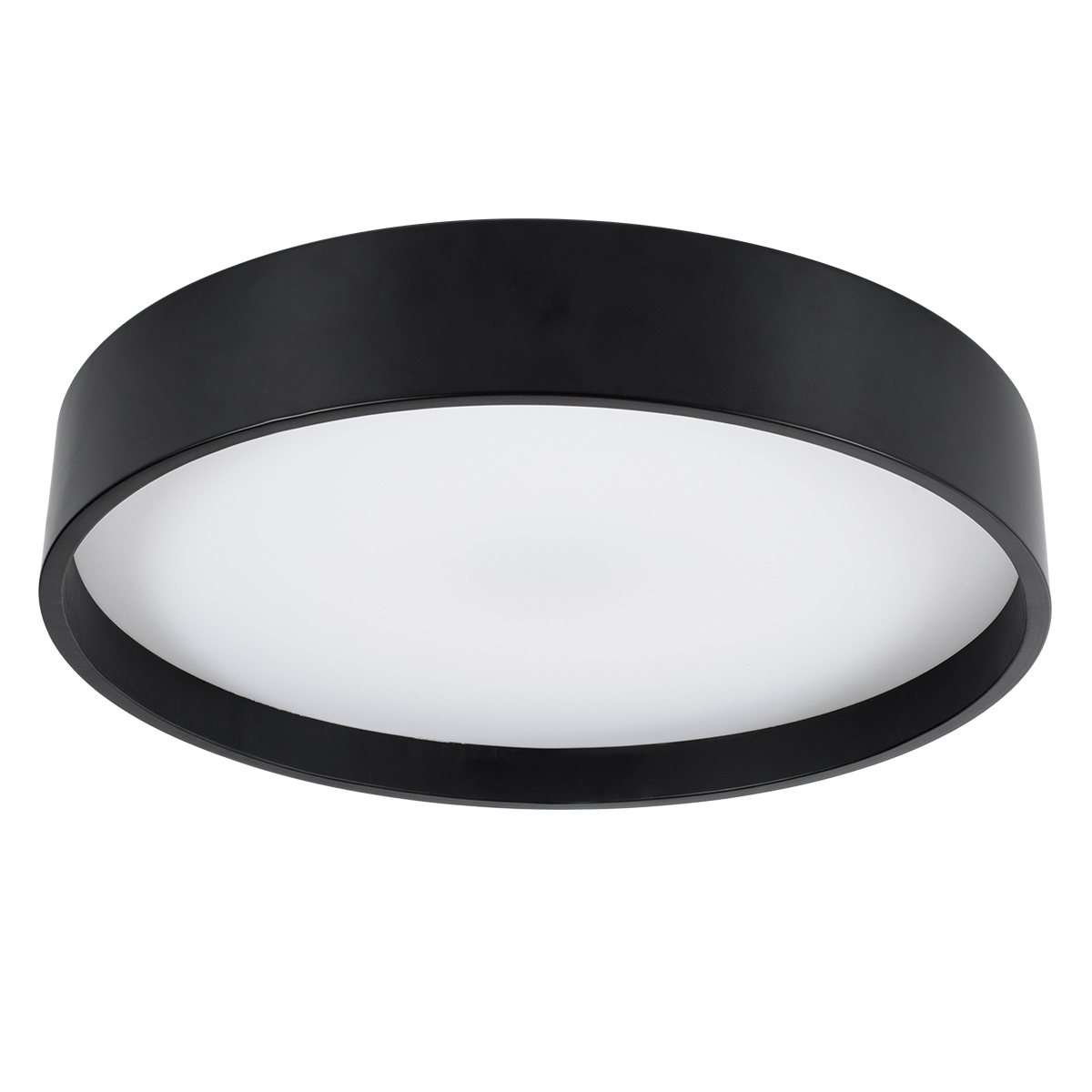 GLOBOSTAR® NARNIA 61257 Μοντέρνο Φωτιστικό Οροφής LED 75W 8625lm 120° AC 220-240V IP20 Ρυθμιζόμενο Λευκό CCT με Χειριστήριο από 2700K έως 6000K Dimmable - Lumileds SMD Chip - Μαύρο Ματ - Μ45 x Π45 x Υ8cm - 3 Χρόνια Εγγύηση - Image 3
