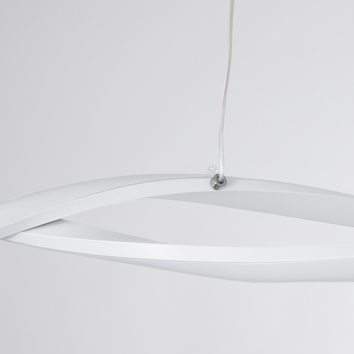 GLOBOSTAR® MORALES 61276 Μοντέρνο Κρεμαστό Φωτιστικό Οροφής LED 54W 6048lm 300° AC 220-240V IP20 Ρυθμιζόμενο Λευκό CCT με Χειριστήριο από 2700K έως 6000K Dimmable - Lumileds SMD Chip - Λευκό Ματ - Μ90 x Π14 x Υ14cm - 3 Χρόνια Εγγύηση - Image 5