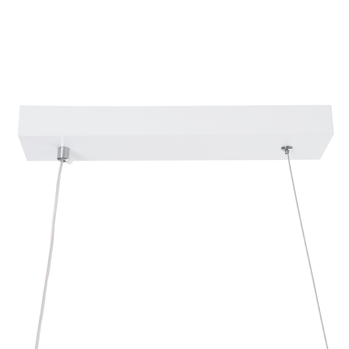 GLOBOSTAR® MORALES 61276 Μοντέρνο Κρεμαστό Φωτιστικό Οροφής LED 54W 6048lm 300° AC 220-240V IP20 Ρυθμιζόμενο Λευκό CCT με Χειριστήριο από 2700K έως 6000K Dimmable - Lumileds SMD Chip - Λευκό Ματ - Μ90 x Π14 x Υ14cm - 3 Χρόνια Εγγύηση - Image 7