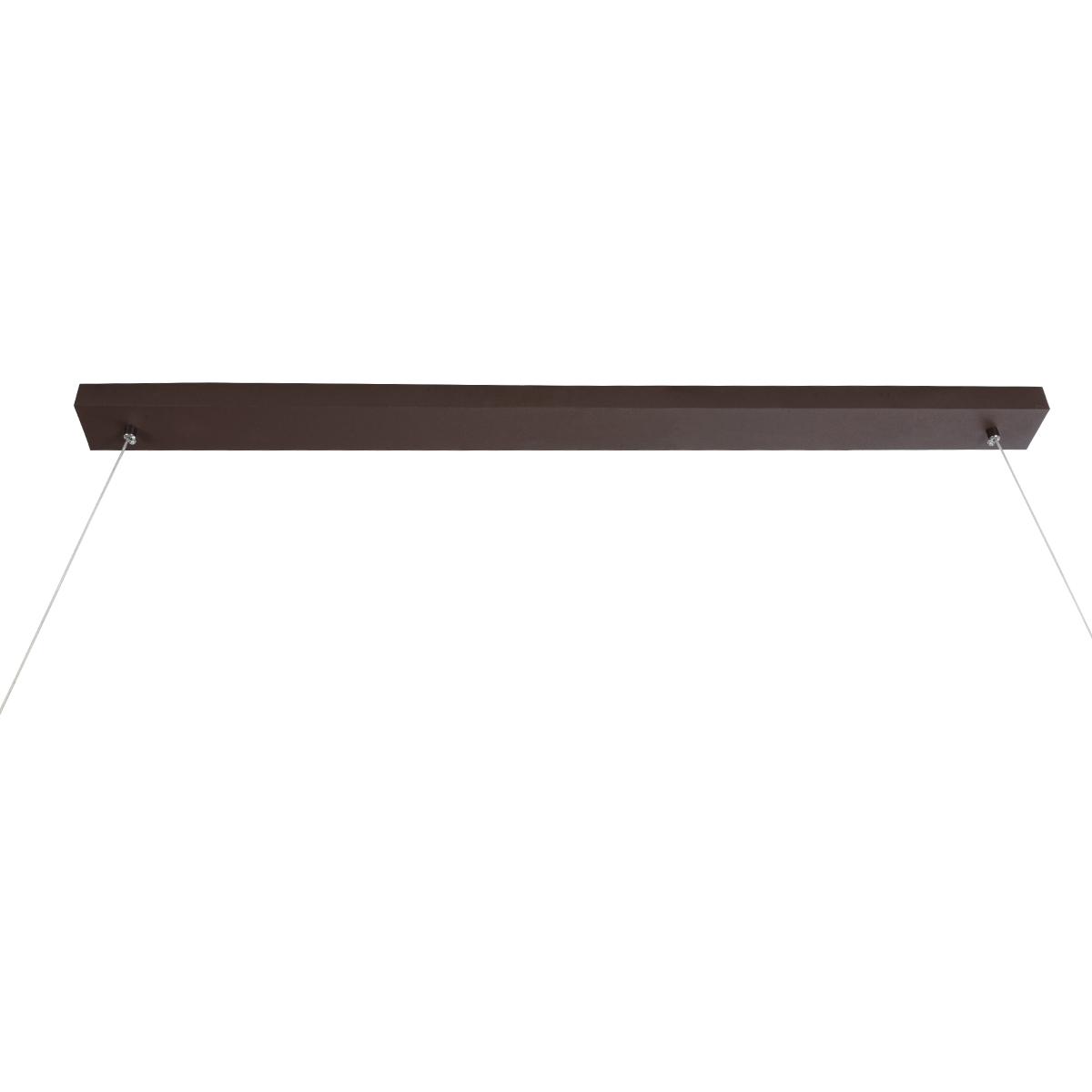 GLOBOSTAR® CIRCOLARE 61321 Μοντέρνο Κρεμαστό Φωτιστικό Οροφής LED 75W 8400lm 360° AC 220-240V IP20 Ρυθμιζόμενο Λευκό CCT με Χειριστήριο από 2700K έως 6000K Dimmable - Lumileds SMD Chip - Καφέ - Μ120 x Π25 x Υ25cm - 3 Χρόνια Εγγύηση - Image 10