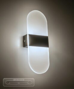 GLOBOSTAR® RARE 61337 Μοντέρνο Φωτιστικό Τοίχου – Απλίκα LED 5W 600lm 180° AC 220-240V IP20 Ρυθμιζόμενο Λευκό CCT με On/Off 2700K/4500K/6000K – Lumileds SMD Chip – Μαύρο Ματ – Μ10 x Π4 x Υ27cm – 3 Χρόνια Εγγύηση
