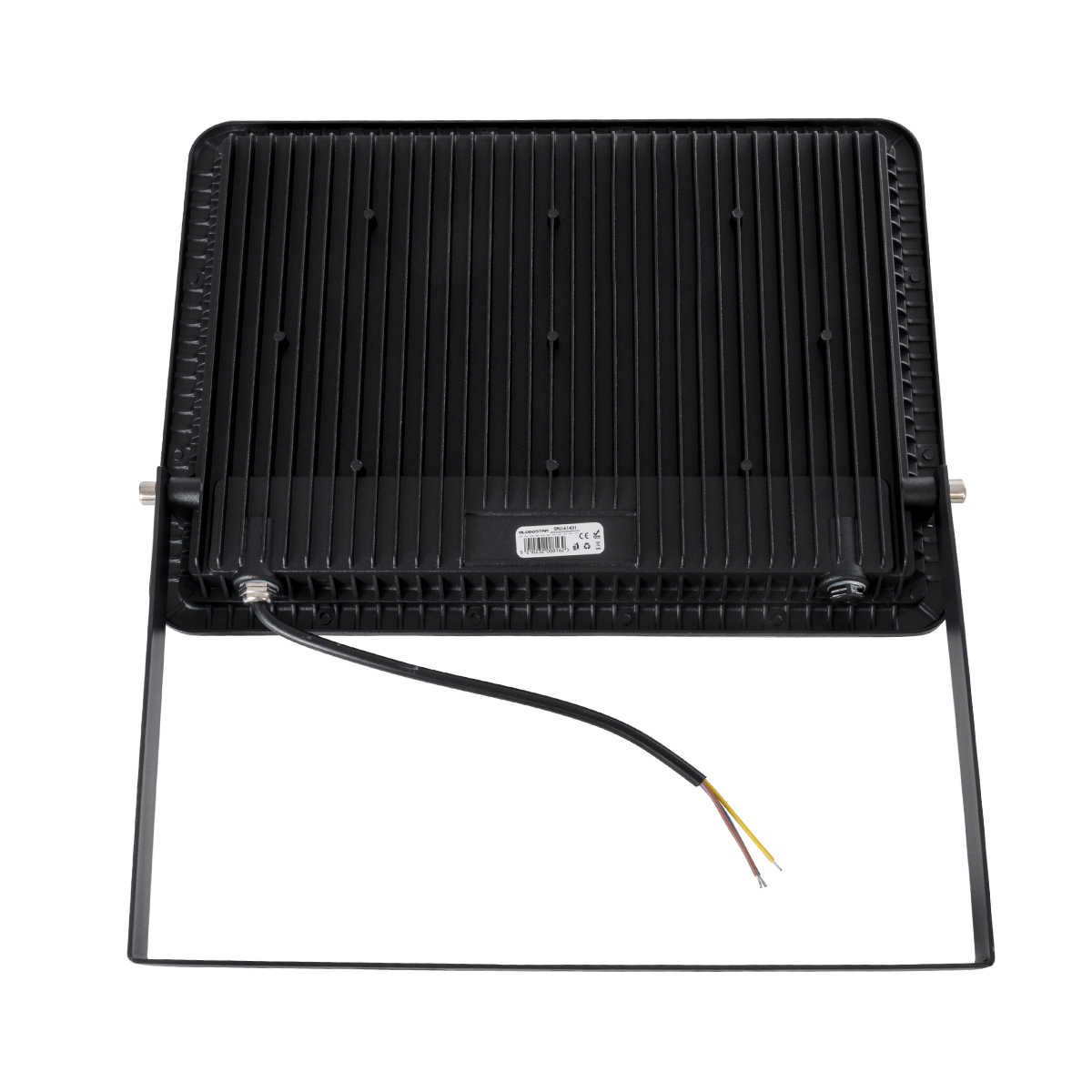 GLOBOSTAR® ATLAS 61431 Προβολέας LED 200W 25000lm 120° AC 220-240V Αδιάβροχο IP67 Ψυχρό Λευκό 6000K - Lumileds SMD Chip - TÜV Rheinland Certified - Μαύρο Ματ - Μ38 x Π4 x Υ28cm - 5 Χρόνια Εγγύηση - Image 5