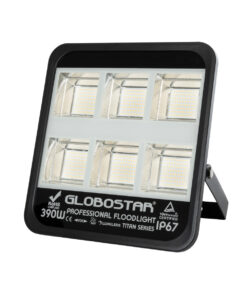 Alternative view of GLOBOSTAR® TITAN 61435 Προβολέας για Γήπεδα Tennis & Ποδοσφαίρου 5x5 LED 390W 48750lm 60°x90° AC 220-240V Αδιάβροχο IP67 Φυσικό Λευκό 5000K - Lumileds SMD Chip - TÜV Rheinland Certified - Μαύρο Ματ - Μ32 x Π8 x Υ35cm - 5 Χρόνια Εγγύηση