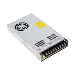 GLOBOSTAR® MEANWELL-LRS350-24 61531 Τροφοδοτικό/Μετασχηματιστής Class II PELV 350W 14.6A DC 24V IP20 - AC 220-240V σε DC 24V / Ρυθμιζόμενo από DC 21.6V έως DC 28.8V - Μ21.5 x Π11.5 x Υ3cm - 3 Χρόνια Εγγύηση