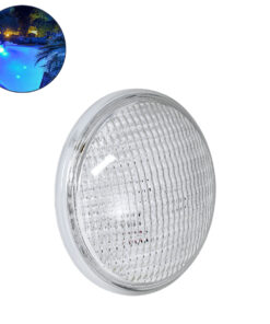 GloboStar® POOLANO 61533 Λάμπα LED Σποτ Πισίνας GX16D PAR56 25W 2125lm 120° AC/DC 12V Αδιάβροχο IP68 IK06 Tempered Glass Φ18 x Υ10cm Ψυχρό Λευκό 6000K - Bridgelux Chip - 3 Years Warranty