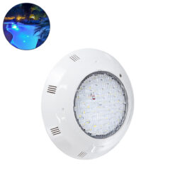 GLOBOSTAR® POOLETI 61539 Υποβρύχιο Φωτιστικό για Πισίνες/Σιντριβάνια LED 25W 2000lm 120° AC/DC 12V Αδιάβροχο IP68 Φυσικό Λευκό 4500K Dimmable - Bridgelux SMD Chip - 2m VDE Rubber Καλώδιο - Μ30 x Π30 x Υ6.5cm - 3 Χρόνια Εγγύηση