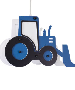 GLOBOSTAR® TRACTOR 61580 Παιδικό Κρεμαστό Φωτιστικό Οροφής με Ντουί 1 x E27 AC 220-240V IP20 - Πολύχρωμο - Μ40 x Π15.5 x Υ26.5cm