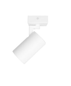 kelvo® SPOTA KLV-101-0135 Κινούμενο Φωτιστικό Σποτ Οροφής για Λάμπα MR16 με Ντουί GU10 AC 220-240V IP20 – Λευκό Ματ – Μ7 x Π6 x Υ14cm