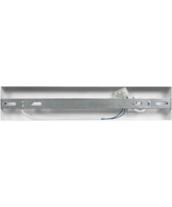 kelvo® SPOTA KLV-101-0137 Κινούμενο Φωτιστικό Σποτ Οροφής για 2 Λάμπες MR16 με Ντουί GU10 AC 220-240V IP20 – Λευκό Ματ – Μ30 x Π6 x Υ14.5cm