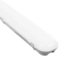 GLOBOSTAR® SMARTGROUP 61702 Γραμμικό Βιομηχανικό Φωτιστικό Tri-Proof Τεχνολογίας Smart Group Linkable Control System 2.4Ghz με Αισθητήρα Κίνησης Microwave LED 48W 6000lm 120° AC 220-240V Αδιάβροχο IP65 Φυσικό Λευκό 5000K - Lumileds SMD Chip & TÜV SÜD Driver - Μ120 x Π10.5 x Υ8cm - 5 Χρόνια Εγγύηση