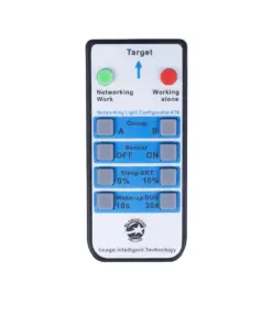 GLOBOSTAR® SMARTGROUP-REM 61703 Ασύρματο Χειριστήριο IR για όλα τα Φωτιστικά Τεχνολογίας Smart Group Linkable Control System 2.4Ghz DC 3V CR 2032 IP20 Γκρι με Μαύρο Πλαστικό ABS - Μ9 x Π4 x Υ1.5cm - 5 Χρόνια Εγγύηση