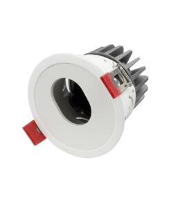 kelvo® ASYMMETRICAL KLV-101-0133 Χωνευτό Φωτιστικό Downlight Σποτ LED 7W 875lm 15°x30° AC 220-240V IP20 Φυσικό Λευκό 4500K – Bridgelux COB Chip & TÜV SÜD Driver – Λευκό Ματ – Μ8.3 x Π8.3 x Υ8.2cm / Q7.3cm – 5 Χρόνια Εγγύηση